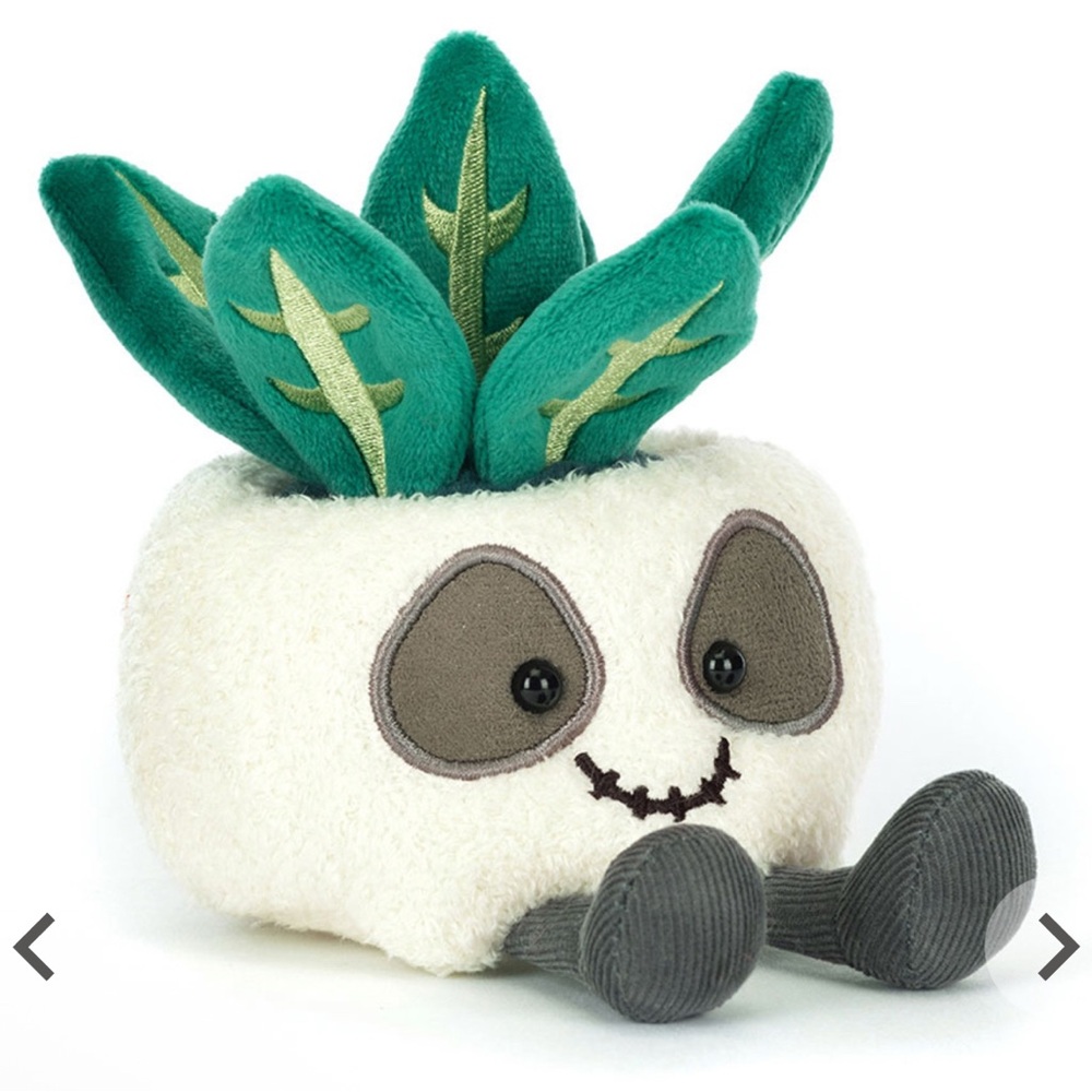 Jellycat Amuseables Skull Planter. NWT and dust bag.